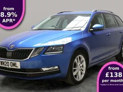 Blue Used 2020 Skoda Octavia SE L Estate | £9,971 (Good price)
