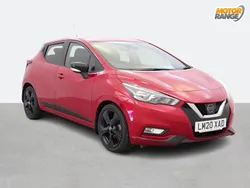 Red Used 2020 Nissan Micra N-TEC Hatchback | £10,895 (Fair price)