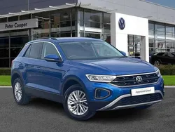 Blue Used 2023 VW T-Roc Life SUV | £24,191 (Fair price)