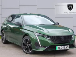 Green Used 2024 Peugeot e-308 GT Hatchback | £26,995 (Fair price)