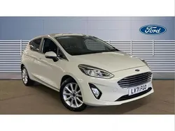 White Used 2021 Ford Fiesta Titanium Hatchback | £11,295 (Good price)