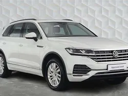 White Used 2021 VW Touareg SEL SUV | £30,700 (Good price)
