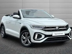 Pure white Used 2022 VW T-Roc Cabriolet R-line Cabriolet | £22,999 (Fair price)