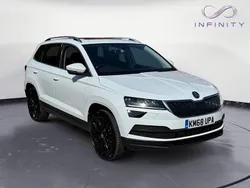 White Used 2018 Skoda Karoq SUV | £13,349 (Fair price)