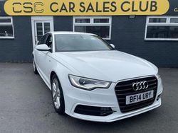 White Used 2014 Audi A6 S-Line Sedan | £5,995 (Good price)