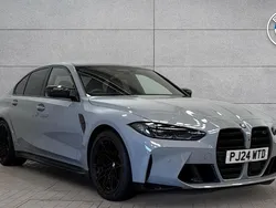 Grey Used 2024 BMW M3 Competition Edition Sedan | £66,850 (Fair price)