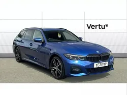 Blue Used 2021 BMW 330e M Sport Estate | £27,585 (A bit pricey)