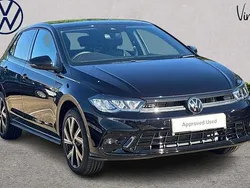Black Used 2025 VW Polo R-line Hatchback | £22,852 (Fair price)