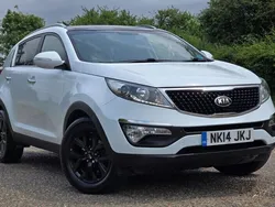 White Used 2014 Kia Sportage 2 SUV | £7,450 (Fair price)
