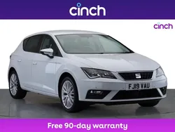 White Used 2019 Seat Leon SE Dynamic Hatchback | £10,649 (Fair price)