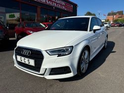 White Used 2017 Audi A3 S-Line Hatchback | £12,490 (Fair price)