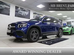 Blue Used 2021 Mercedes GLB200 AMG Line Premium SUV | £26,500 (Fair price)