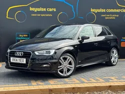 Black Used 2014 Audi A3 Sportback S-Line Hatchback | £11,990 (Fair price)