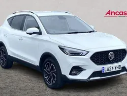 Arctic white Used 2023 MG ZS Exclusive Sedan | £17,995 (A bit pricey)