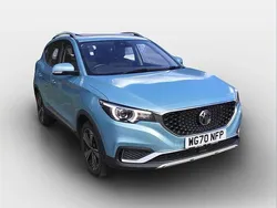 Blue Used 2020 MG ZS Exclusive Sedan | £10,895 (Fair price)