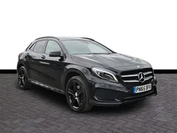 Black Used 2015 Mercedes GLA220 AMG line SUV | £14,996 (Fair price)