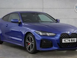 Blue Used 2024 BMW 420 M Sport Coupe | £39,999 (Expensive)
