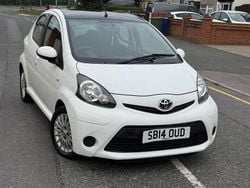 White Used 2014 Toyota Aygo Hatchback | £6,900 (Good price)