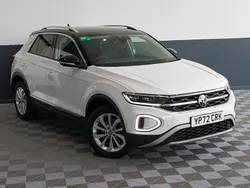 White Used 2022 VW T-Roc Style SUV | £23,498 (A bit pricey)