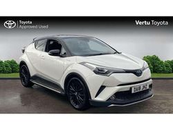White Used 2018 Toyota C-HR SUV | £14,723 (Fair price)