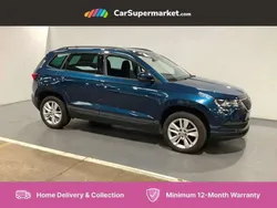 Blue Used 2022 Skoda Karoq SE Technology SUV | £14,697 (Fair price)