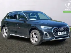 Black Used 2021 Audi Q5 S-Line SUV | £26,999 (Good price)