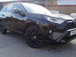 Black Used 2021 Toyota RAV4 Hybrid Edition SUV | £19,950 (A bit pricey)