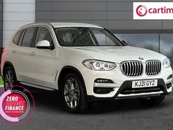 White Used 2021 BMW X3 xLine SUV | £19,599 (Good price)