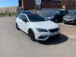 White Used 2018 Seat Leon FR Hatchback | £10,995 (Fair price)