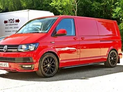 Red Used 2016 VW T6 Highline Van | £20,995 (Expensive)