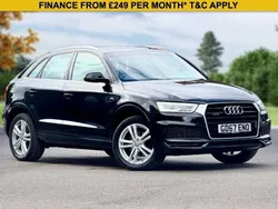 Black Used 2017 Audi Q3 S-Line SUV | £12,250 (Good price)