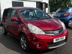 Red Used 2011 Nissan Note N-TEC MPV | £1,995 (Good price)