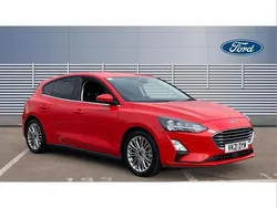 Red Used 2021 Ford Focus Titanium X Hatchback | £13,028 (Good price)