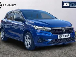 Blue Used 2021 Dacia Sandero Essentiel Hatchback | £8,795 (Good price)