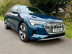 Blue Used 2019 Audi e-tron Comfort SUV | £19,995 (A bit pricey)