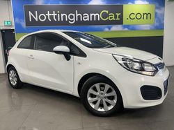 White Used 2014 Kia Rio 2 Hatchback | £6,695 (A bit pricey)