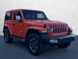 Orange Used 2021 Jeep Wrangler Overland SUV | £32,364 (Fair price)