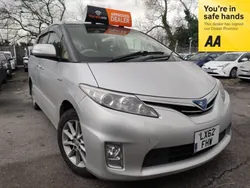 Silver Used 2012 Toyota Estima Hybrid MPV | £6,495
