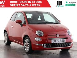 Red Used 2022 Fiat 500 Red Hatchback | £11,499