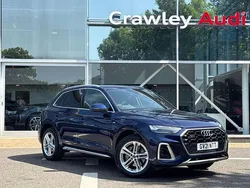 Blue Used 2021 Audi Q5 S-Line SUV | £31,990 (Fair price)