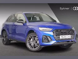 Blue Used 2025 Audi Q5 Black Edition SUV | £49,000 (Expensive)