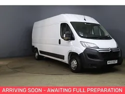 White Used 2023 Citroën Relay Van | £16,450 (Fair price)