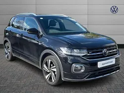 Black Used 2021 VW T-Cross R-line SUV | £18,999 (Good price)