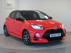 Orange Used 2022 Toyota Yaris Hybrid Edition Hatchback | £16,995 (A bit pricey)