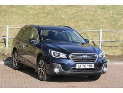 Blue Used 2020 Subaru Outback Premium SUV | £23,995 (Fair price)