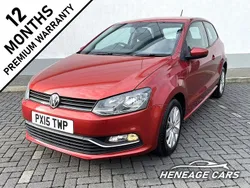 Red Used 2015 VW Polo SE Hatchback | £7,800 (A bit pricey)