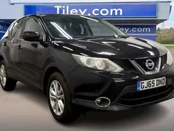Black Used 2015 Nissan Qashqai Acenta Premium SUV | £6,990 (Fair price)