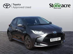 Grey Used 2022 Toyota Yaris Hybrid Design Hatchback | £15,000 (Good price)