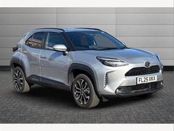 Silver Used 2025 Toyota Yaris Hybrid Design SUV | £23,595 (Fair price)