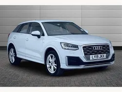 Ibis white Used 2019 Audi Q2 S-Line SUV | £12,490 (Fair price)